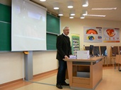 Otwarcie konferencji na zdjęciu prof. dr hab. Leszek Jerzak